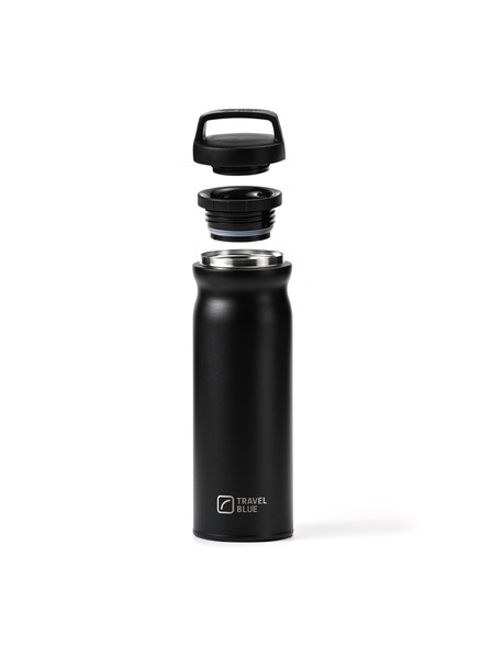 Travel Blue Travel Blue Cold/Hot Reusable Bottle Black