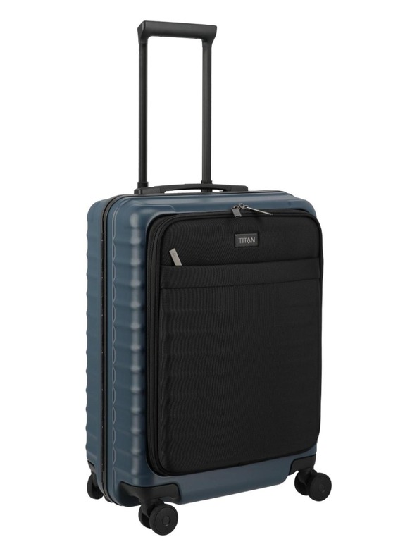 Titan Putni kofer Titan Overseas S Front pocket Midnight blue