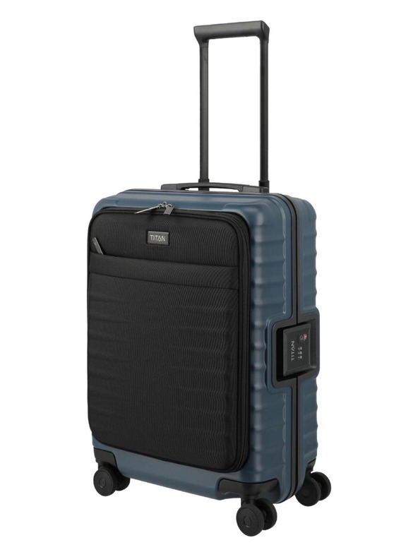 Titan Putni kofer Titan Overseas S Front pocket Midnight blue