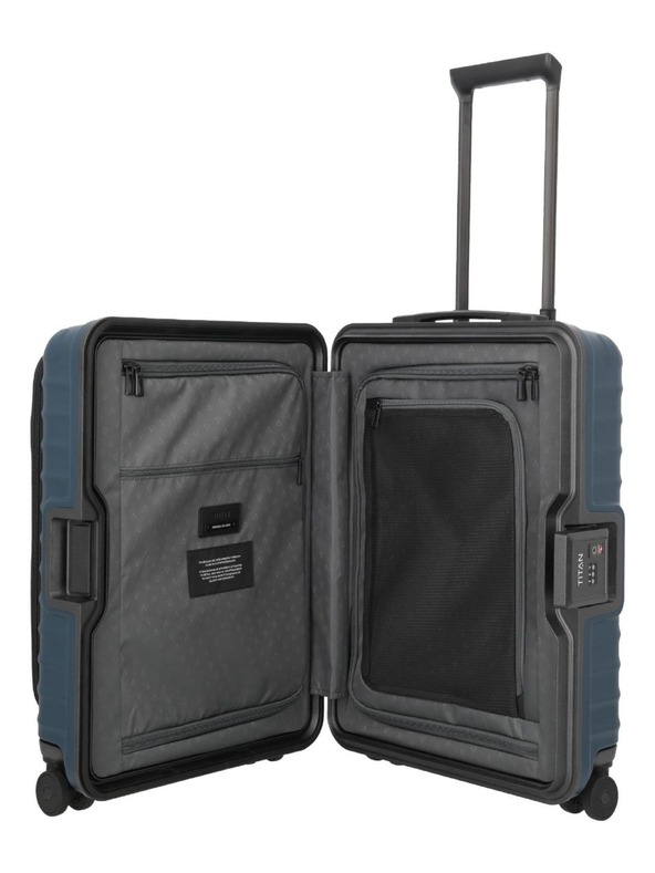 Titan Putni kofer Titan Overseas S Front pocket Midnight blue