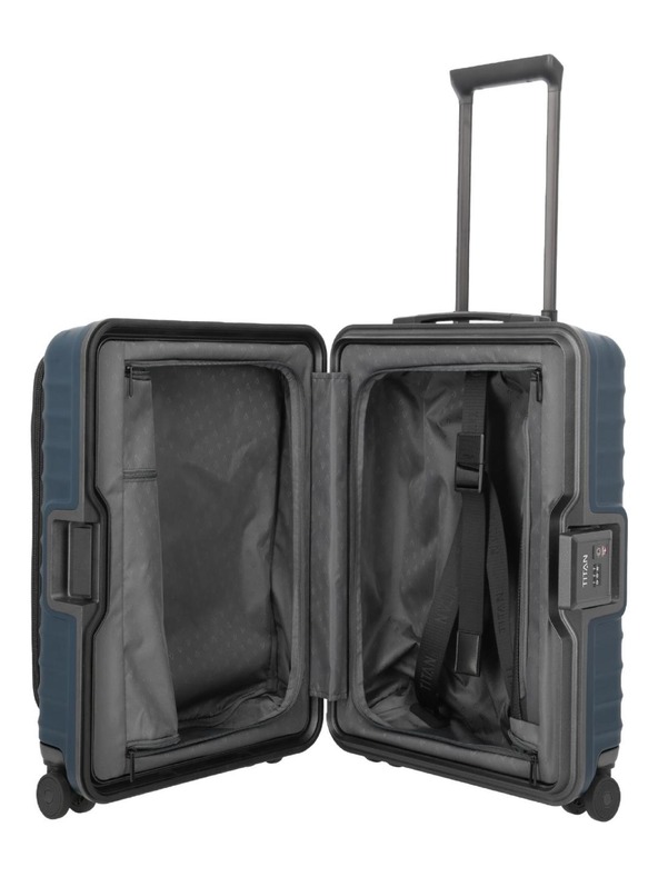 Titan Putni kofer Titan Overseas S Front pocket Midnight blue