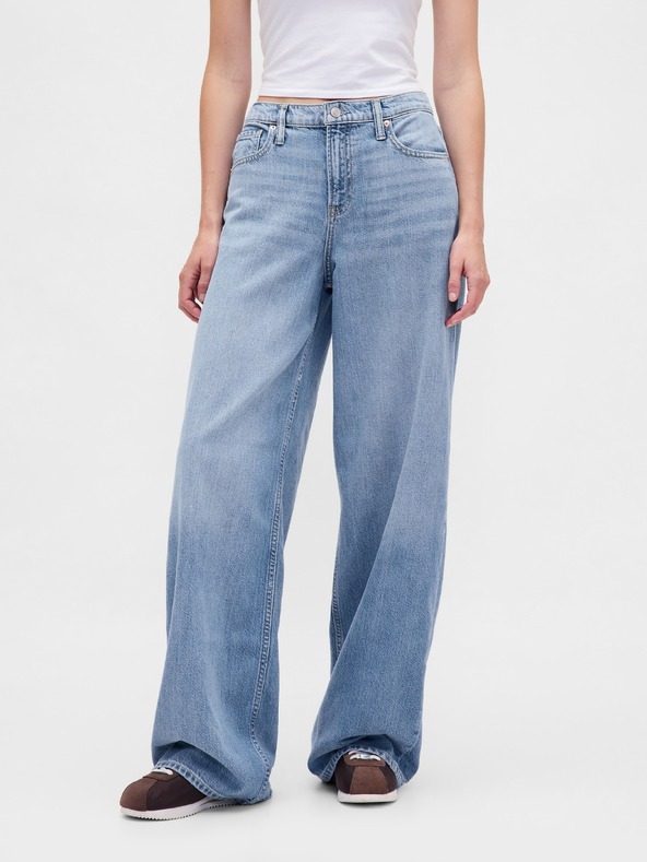 GAP Mid Rise UltraSoft Baggy traperice GAP
