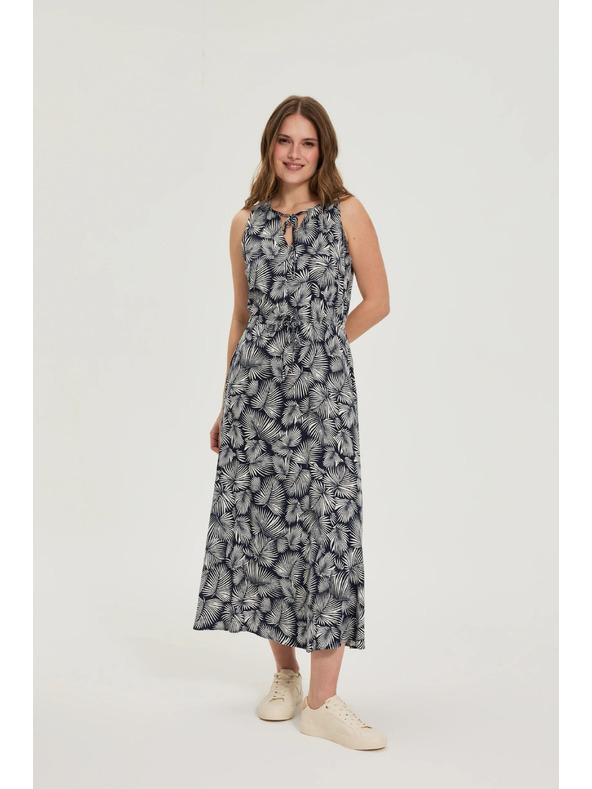Moodo Tamno plave viskozne haljine Moodo