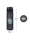 BAAGL  BAAGL Tritan boca za piće Unicorn Gold, 500 ml