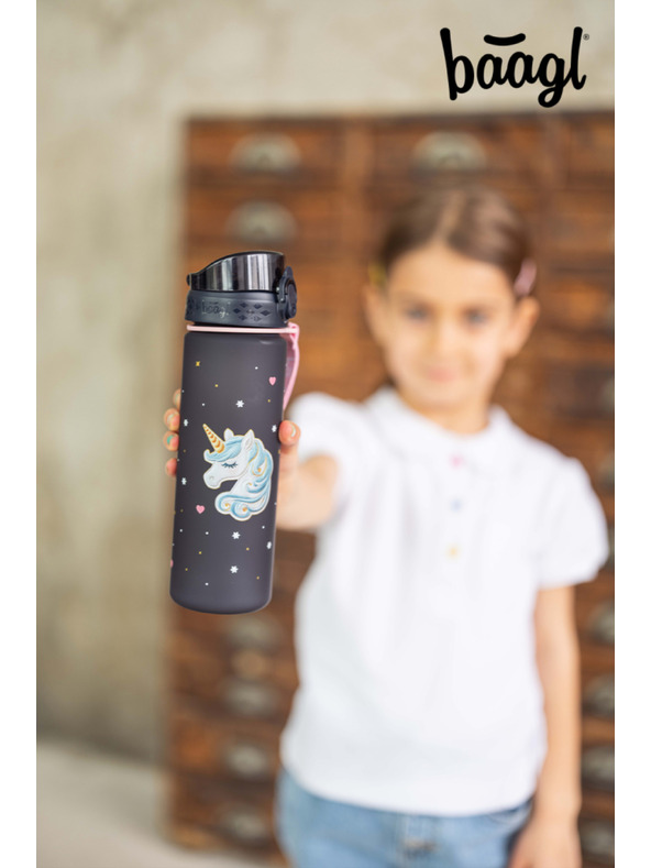 BAAGL  BAAGL Tritan boca za piće Unicorn Gold, 500 ml