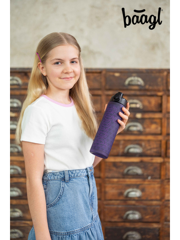 BAAGL  BAAGL Tritan boca za piće Plum, 700 ml