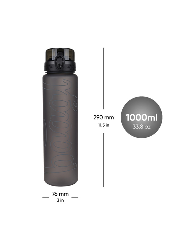 BAAGL  BAAGL Tritan boca za piće Darkness, 1000 ml