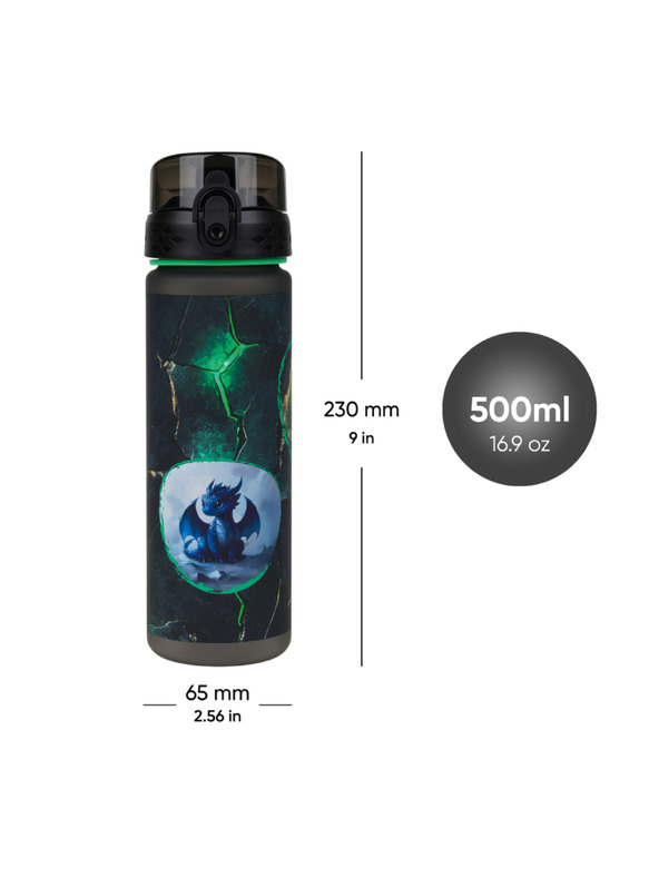 BAAGL  BAAGL Tritanska boca za piće Zmajevi, 500 ml