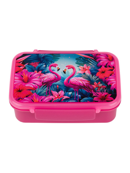 BAAGL  BAAGL Kutija za užinu sa pregradama Flamingo