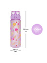 BAAGL  BAAGL Tritanska boca za piće Lavender, 500 ml