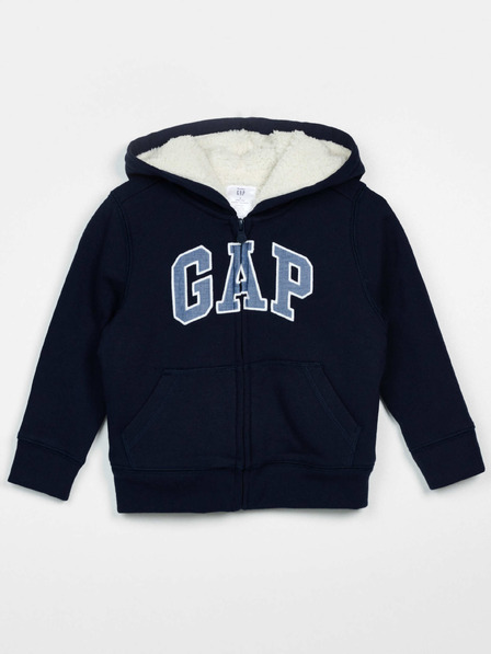 GAP Dječja toplinska dukserica s logom GAP