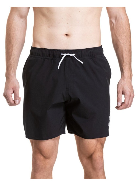 Meatfly Meatfly muške kupaće gaće Keith Boardshorts 17" Black / White