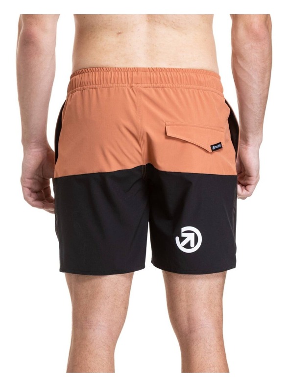 Meatfly Meatfly muške kupaće gaće Keith Boardshorts 17" Sienna / Black