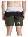 Meatfly Meatfly muške kupaće gaće Keith Boardshorts 17" Olive / Black / Quiet Gray
