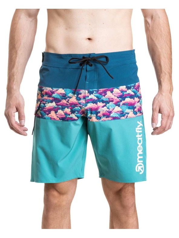 Meatfly Meatfly muške kupaće gaće Mitch Boardshorts 21" Clouds
