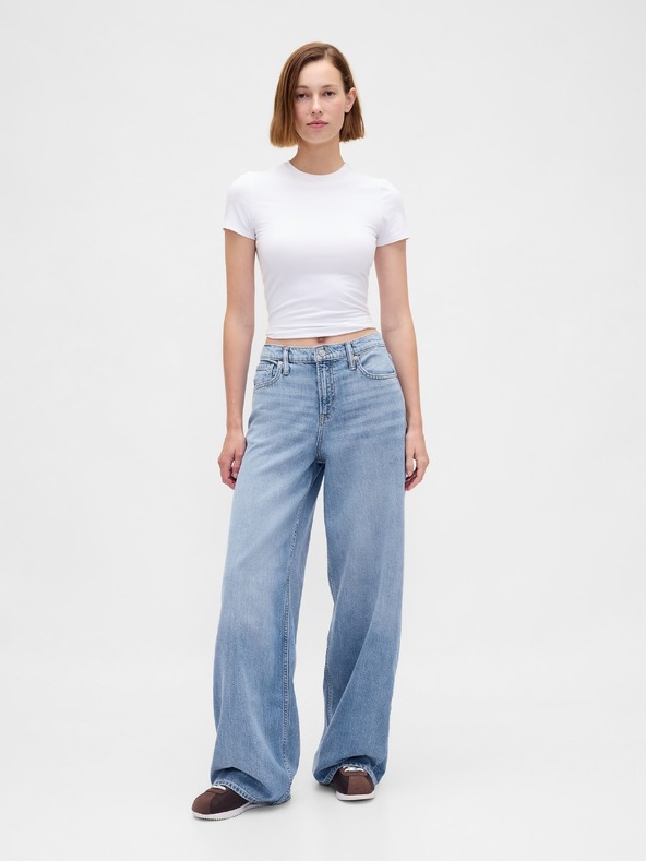 GAP Mid Rise UltraSoft Baggy traperice GAP