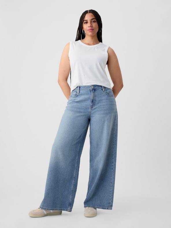 GAP Mid Rise UltraSoft Baggy traperice GAP
