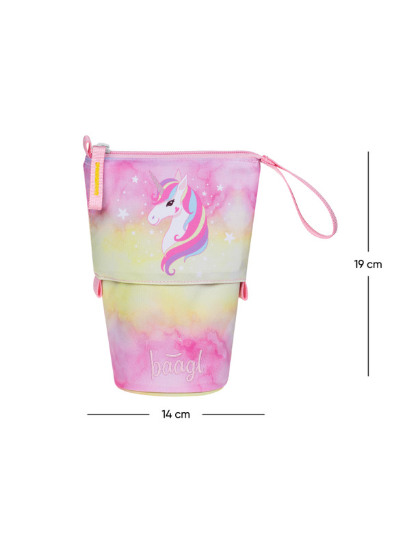 BAAGL  BAAGL Školski penal Pastelkovnik Rainbow Unicorn GRS