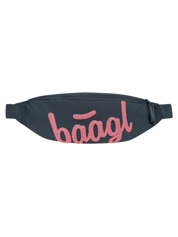 BAAGL  BAAGL Ledvinka Snap Logo ružičasta GRS
