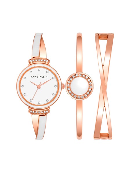Anne Klein Ženski poklon set sata i narukvica Anne Klein AK/3292WTST
