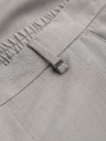 Ombre Clothing Muške chino hlače REGULAR FIT s elastičnim strukom - siva i bež V1 P1525 Ombre Clothing