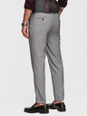 Ombre Clothing Muške chino hlače REGULAR FIT s elastičnim strukom - siva V2 P1525 Ombre Clothing