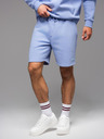 Ombre Clothing Unisex donje rublje kratke hlače s rebrastim strukom - lavanda V9 OU-SRBC-0101 Ombre Clothing