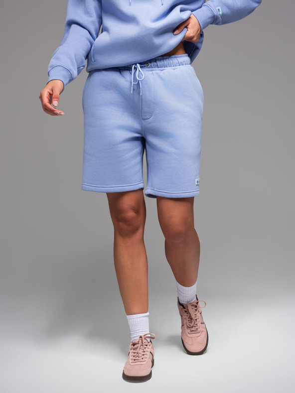 Ombre Clothing Unisex donje rublje kratke hlače s rebrastim strukom - lavanda V9 OU-SRBC-0101 Ombre Clothing