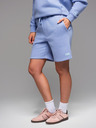 Ombre Clothing Unisex donje rublje kratke hlače s rebrastim strukom - lavanda V9 OU-SRBC-0101 Ombre Clothing