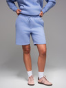 Ombre Clothing Unisex donje rublje kratke hlače s rebrastim strukom - lavanda V9 OU-SRBC-0101 Ombre Clothing