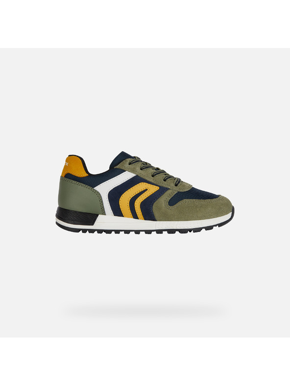 Geox Khaki dječje tenisice Geox Alben