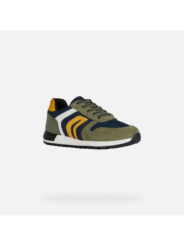 Geox Khaki dječje tenisice Geox Alben