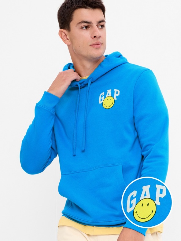 GAP Dukserica Gap × SmileyWorld® Unisex GAP