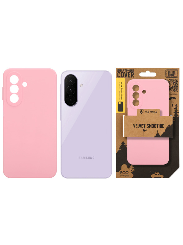Tactical Tactical Velvet Smoothie Zaštita za Samsung Galaxy A27 5G Pink Panther
