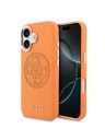 Guess Guess PU Perforated 4G Logo MagSafe Zadnji poklopac za iPhone 17 Orange