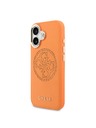 Guess Guess PU Perforated 4G Logo MagSafe Zadnji poklopac za iPhone 17 Orange