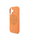 Guess Guess PU Perforated 4G Logo MagSafe Zadnji poklopac za iPhone 17 Orange