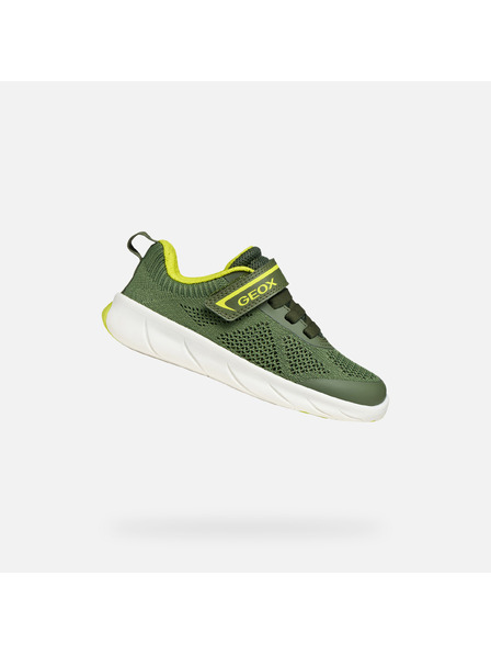 Geox Zelene dječačke tenisice Geox Foot-Run
