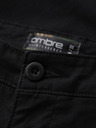 Ombre Clothing Muške klasične chino bermude sa savijenim nogavicama - crne V9 W532 Ombre Clothing