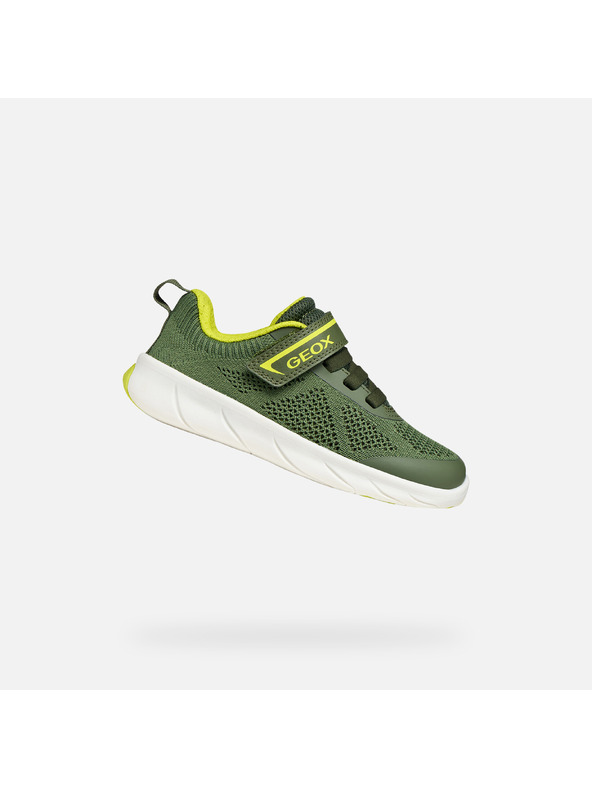 Geox Zelene dječačke tenisice Geox Foot-Run