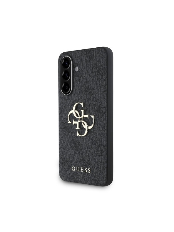 Guess Guess PU 4G Metal Logo Stražnja Zaštita za Samsung Galaxy A36 Grey