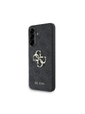 Guess Guess PU 4G Metal Logo Stražnja Zaštita za Samsung Galaxy A36 Grey