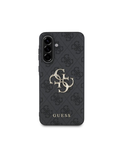 Guess Guess PU 4G Metal Logo Stražnja Zaštita za Samsung Galaxy A36 Grey