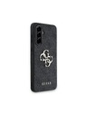 Guess Guess PU 4G Metal Logo Stražnja Zaštita za Samsung Galaxy A36 Grey