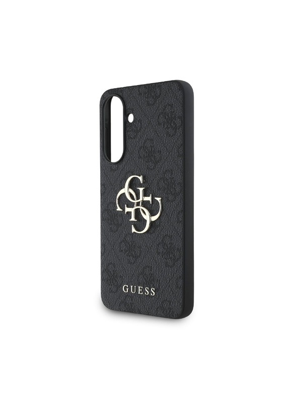 Guess Guess PU 4G Metal Logo Stražnja Zaštita za Samsung Galaxy A36 Grey