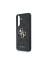 Guess Guess PU 4G Metal Logo Stražnja Zaštita za Samsung Galaxy A36 Grey