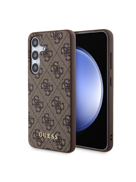 Guess Guess 4G Stražnja Zaštita za Samsung Galaxy S24 Brown