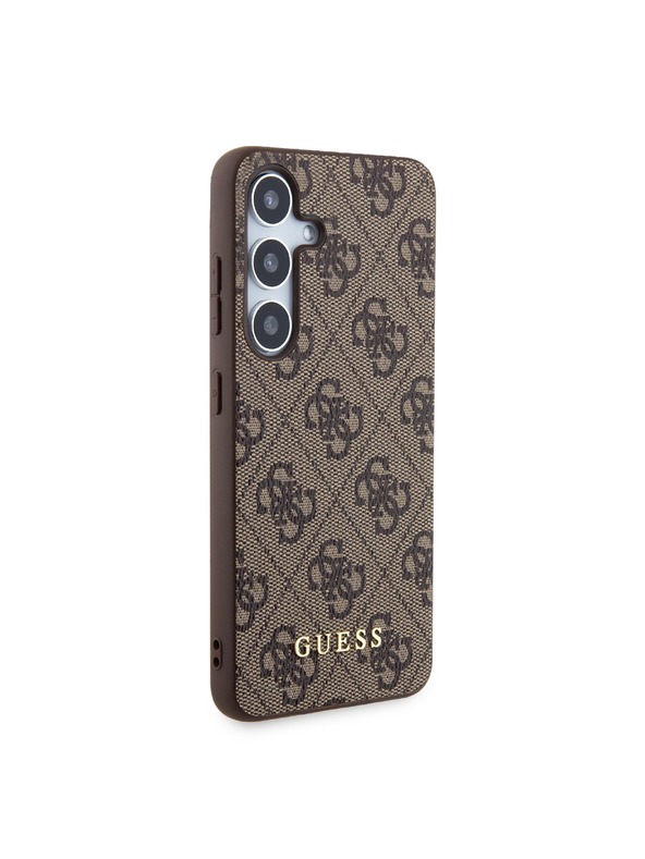 Guess Guess 4G Stražnja Zaštita za Samsung Galaxy S24 Brown