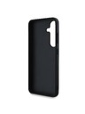 Guess Stražnja maska ​​Guess PU 4G s metalnim logotipom za Samsung Galaxy S25+ smeđa