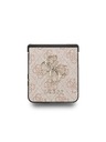 Guess Guess PU 4G Metal Logo Stražnja Zaštita za Samsung Galaxy Z Flip 7 Pink